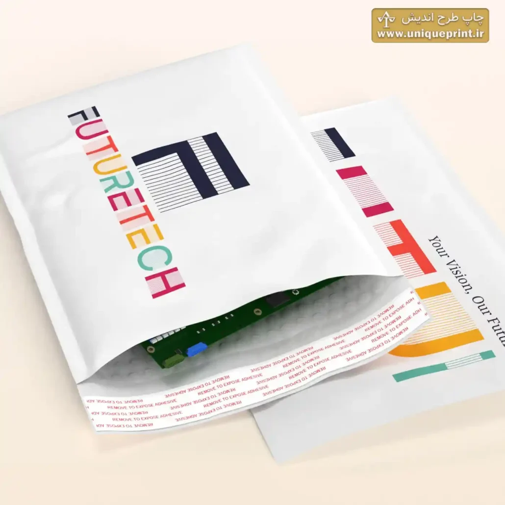 چاپ پاکت پستی حباب‌دار
