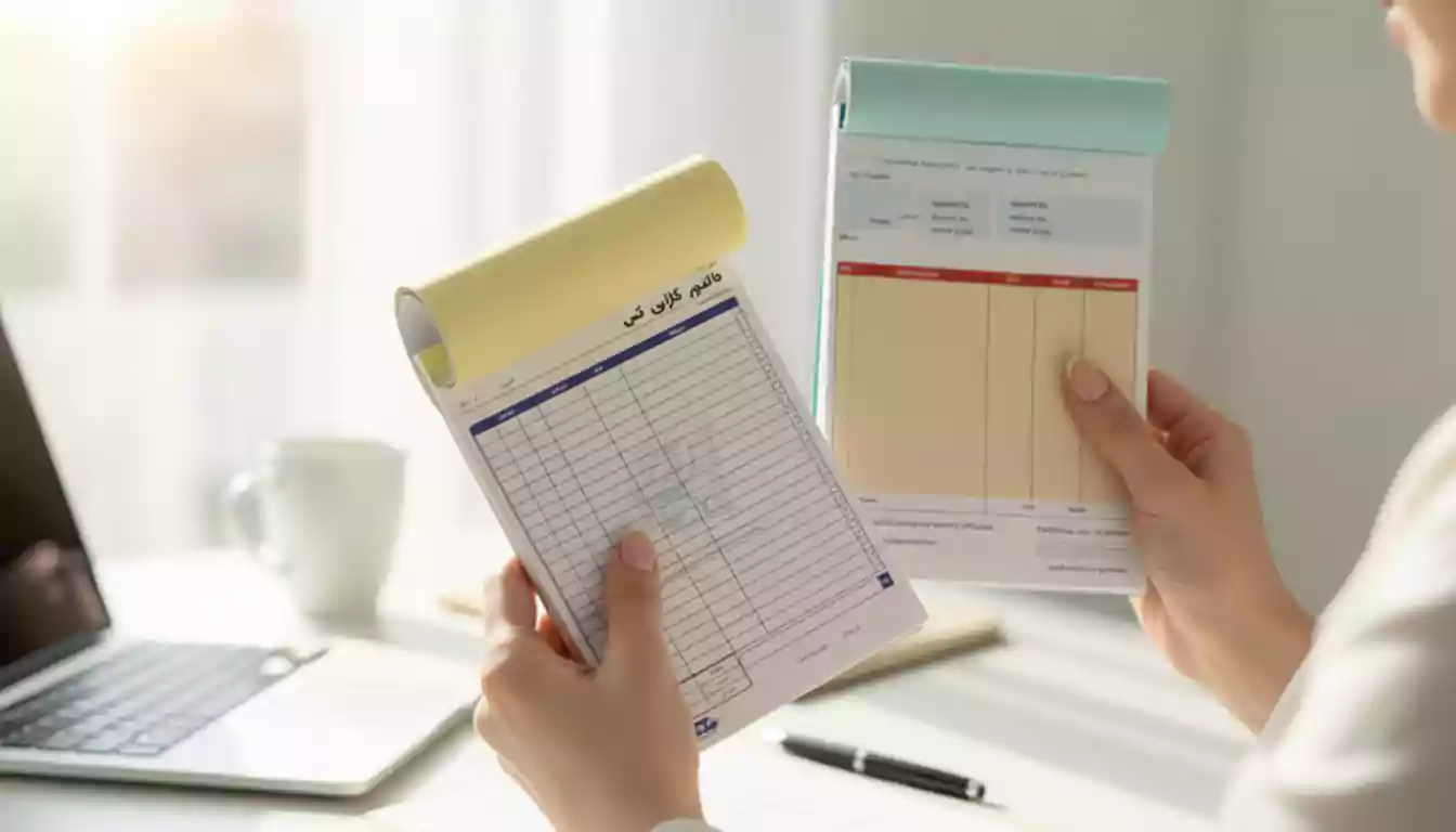 چاپ دسته قبض رسید