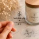 چاپ لوگو روی لیبل شیشه ای